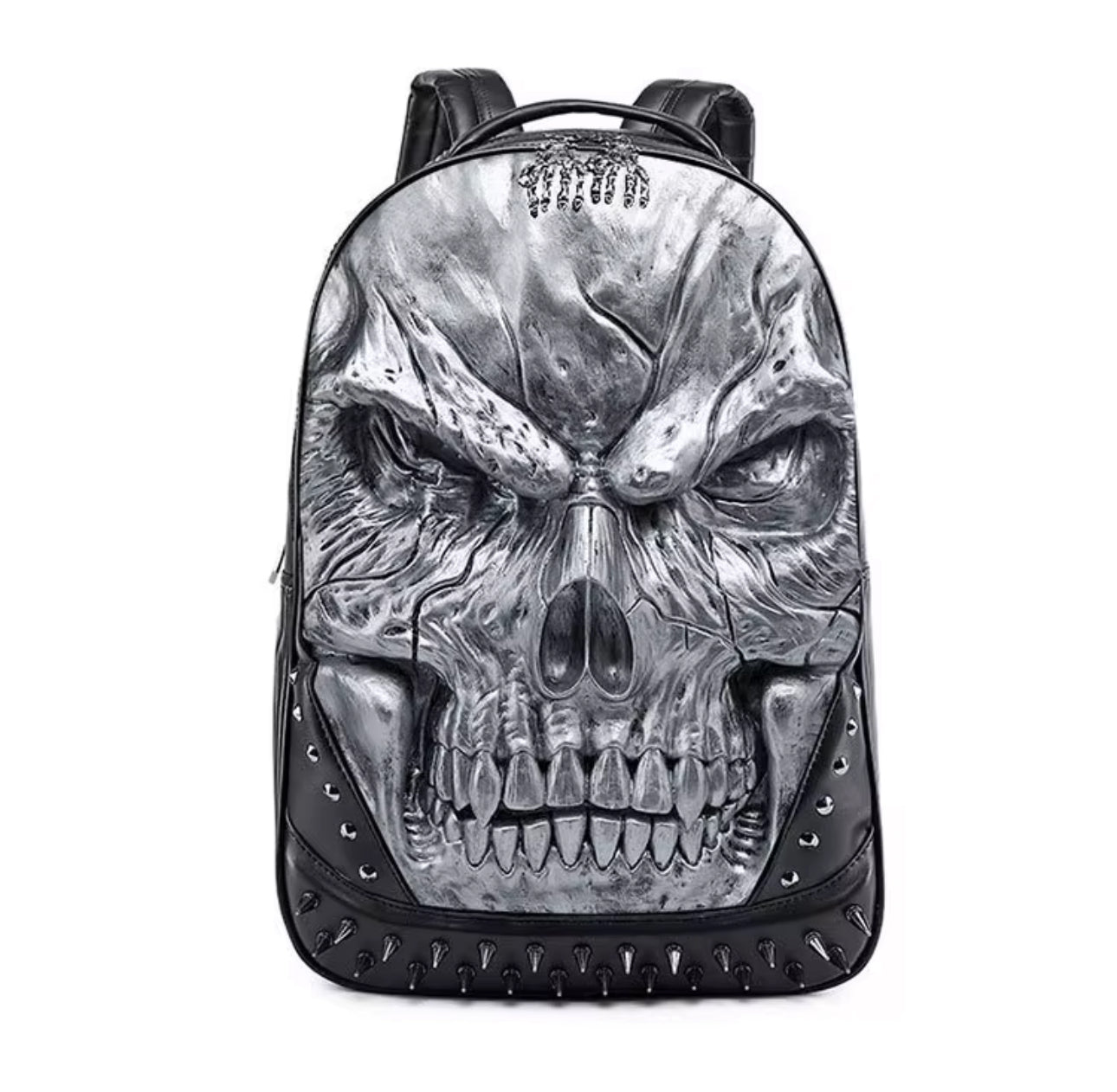 Punk backpack skull
