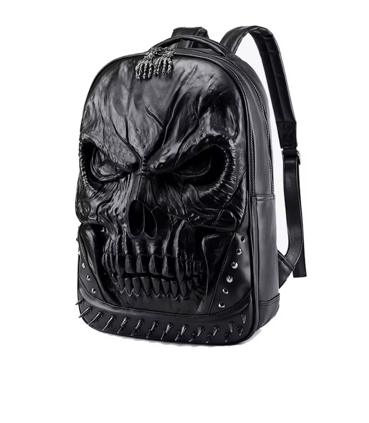 Punk backpack skull