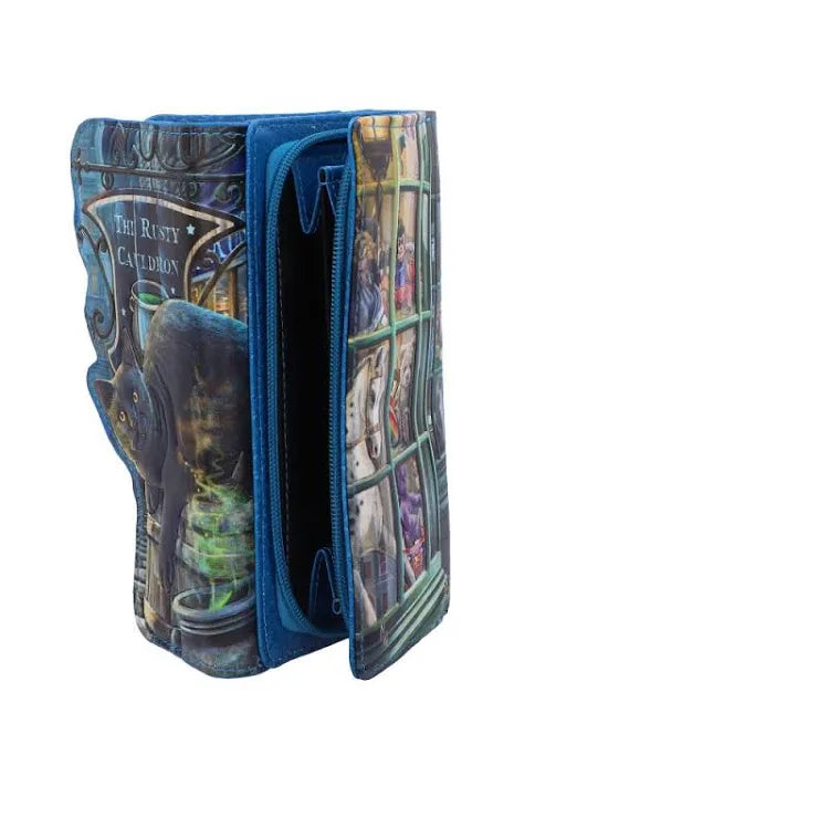 Rusty cauldron wallet
