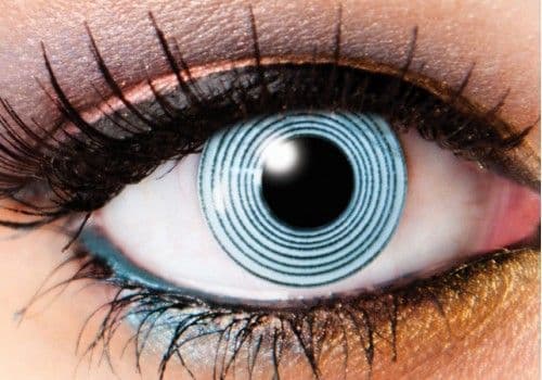 Black Spiral Contacts - 90 Day