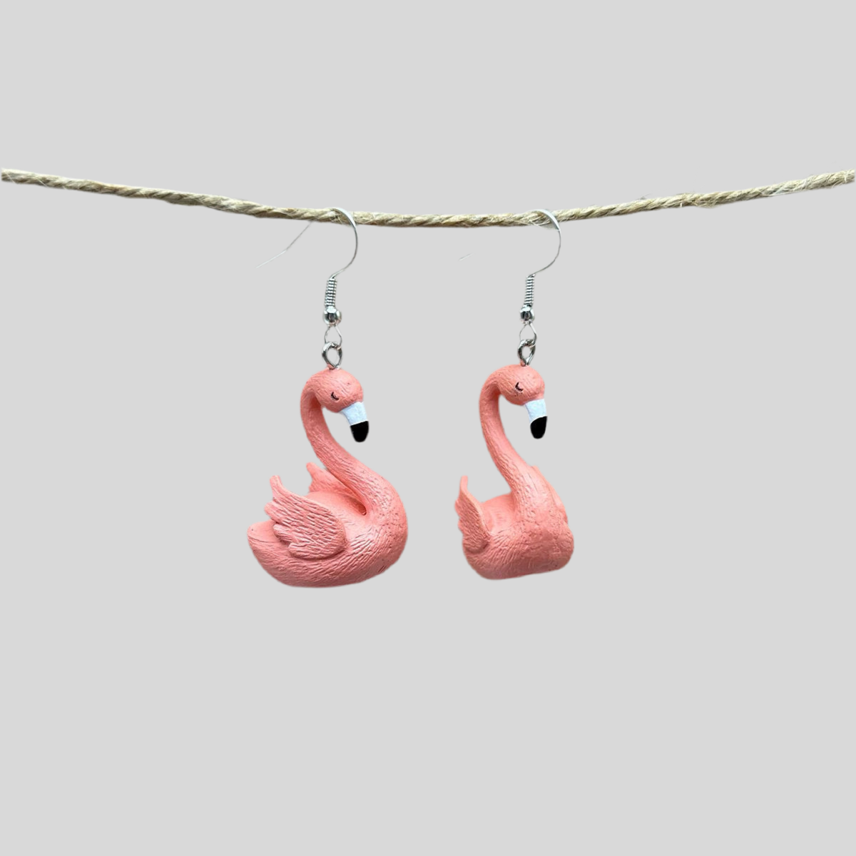 Flamingo earrings