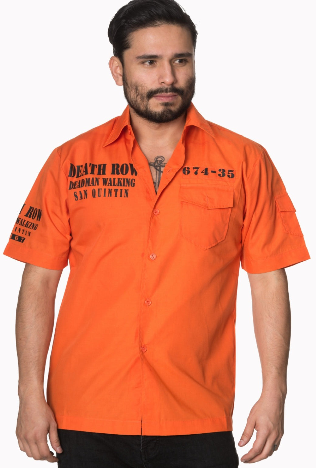 Deathrow Shirt-orange