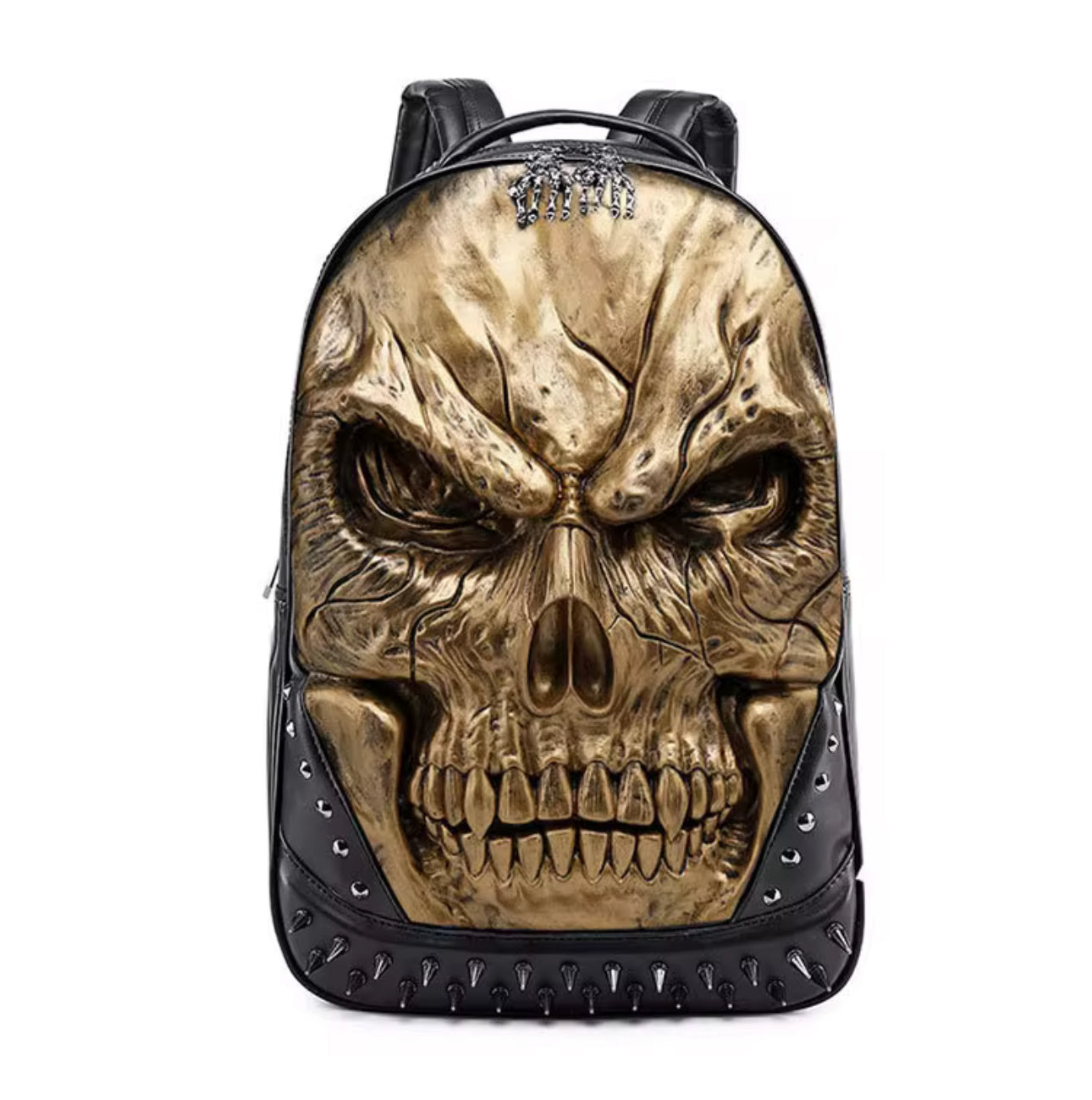 Punk backpack skull