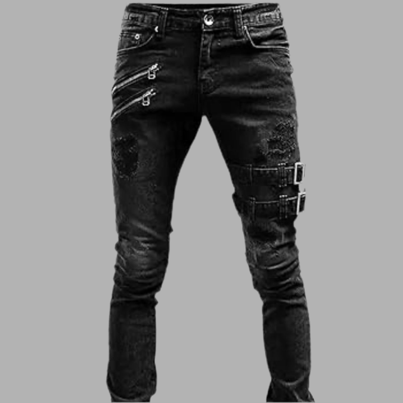 Denim jeans-black