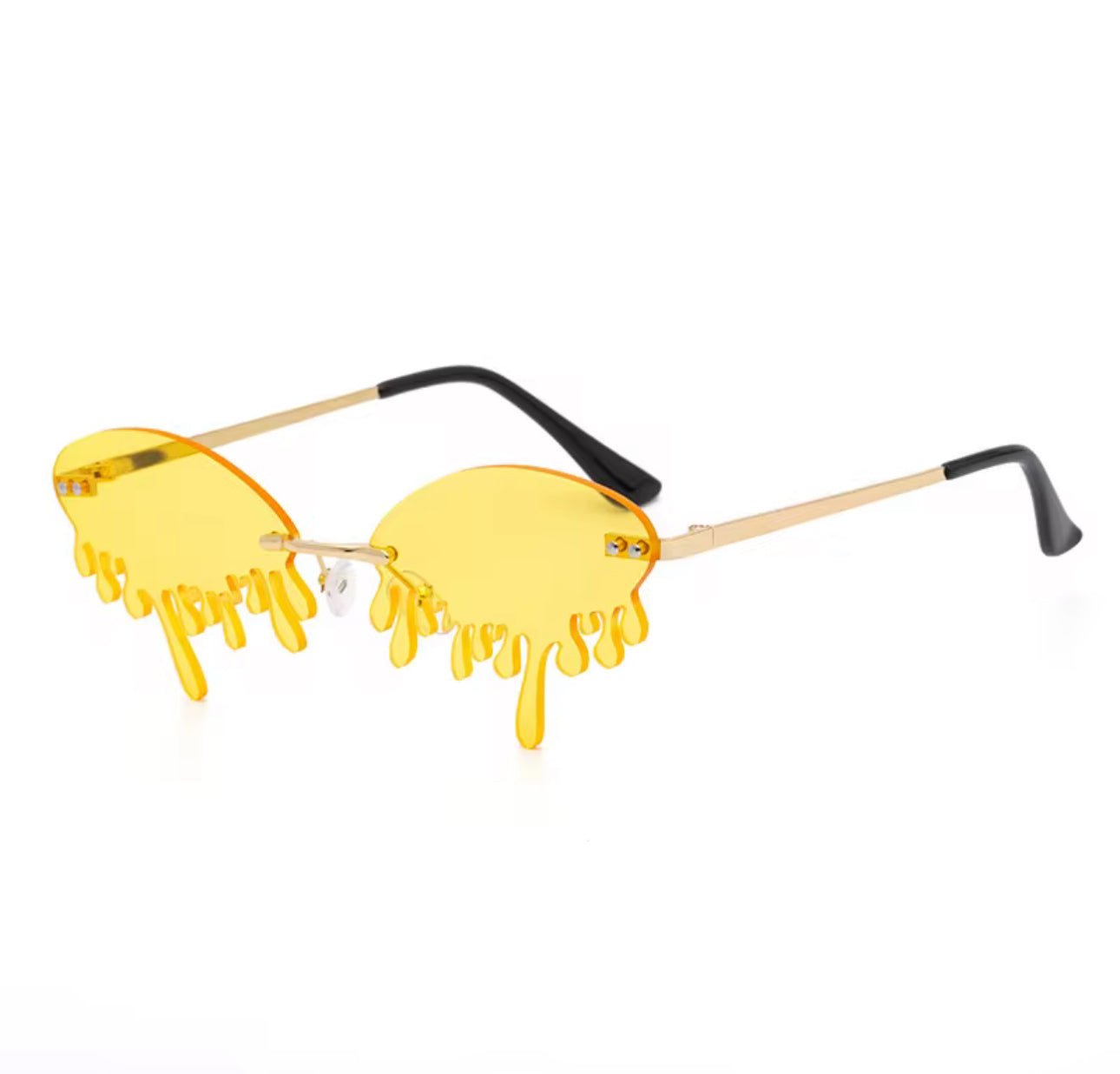 Devil tears sunglasses yellow