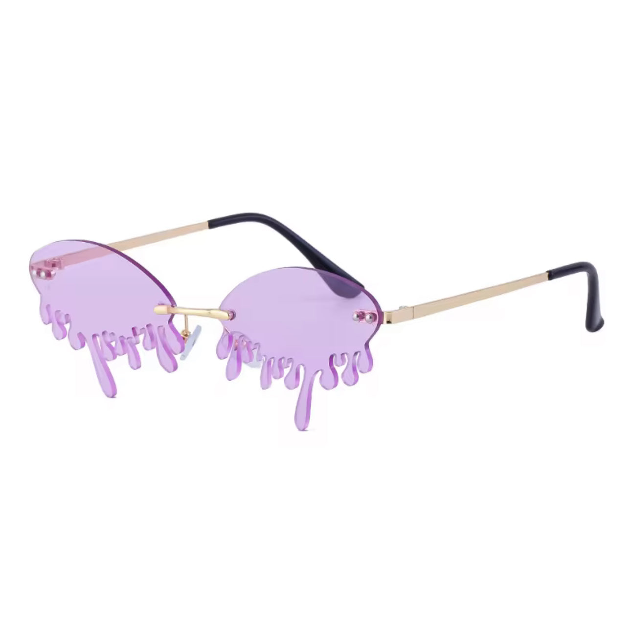 Devil tears sunglasses purple
