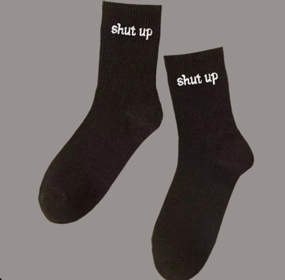 Shut up socks