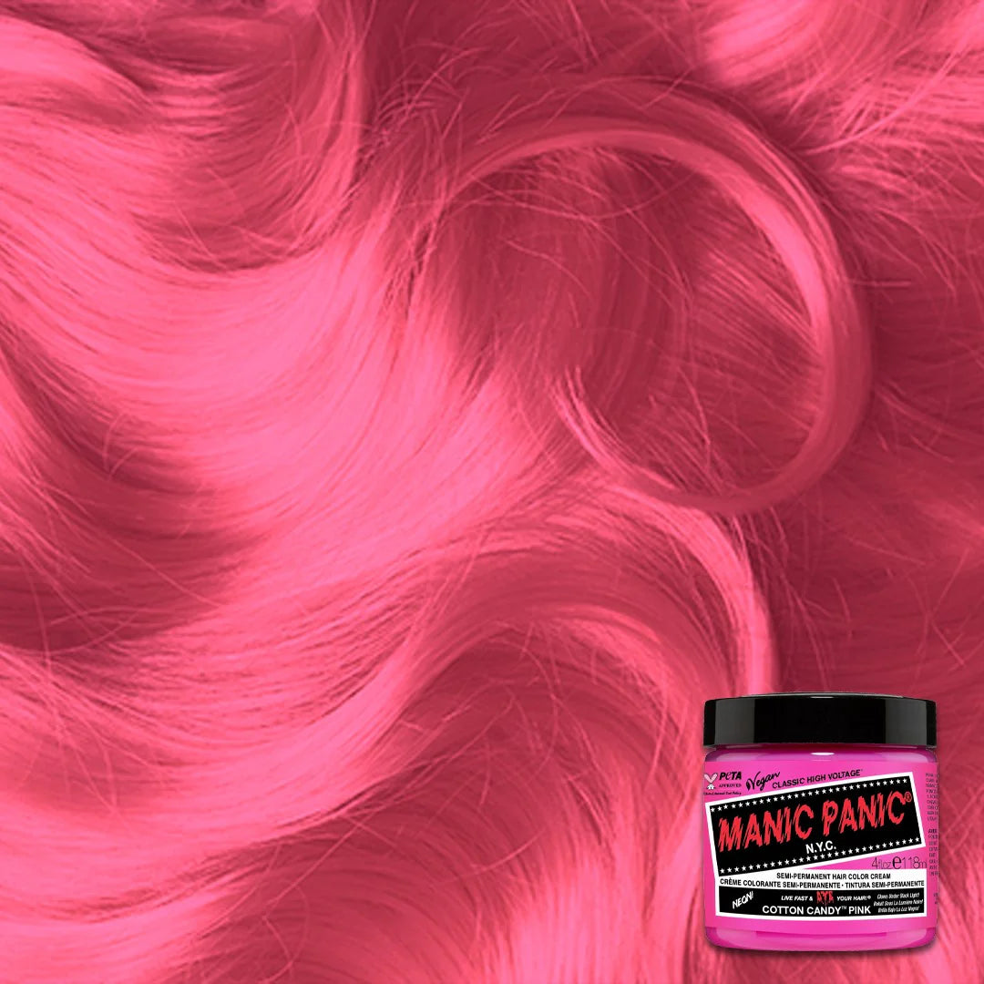 Cotton candy pink