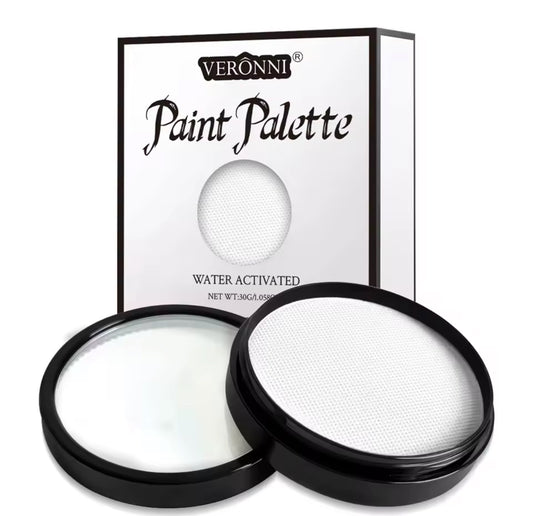 Paint palette white