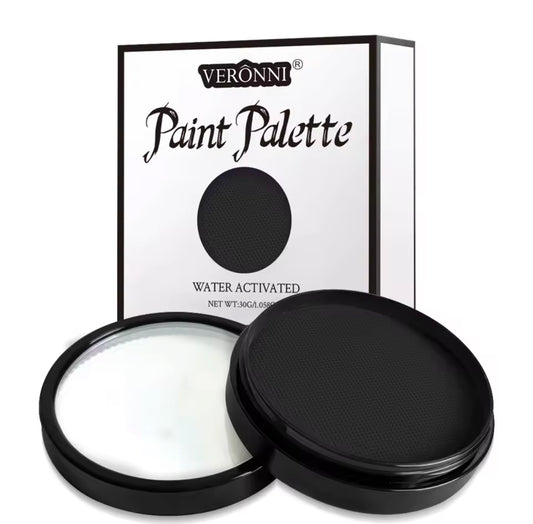 Paint palette black