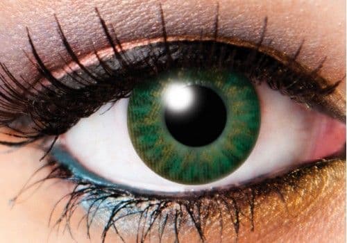 Tri Tone Green Contacts - 90 Day