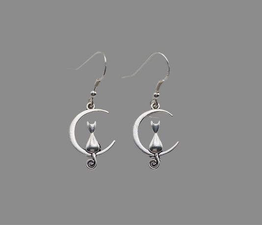 Cat earrings