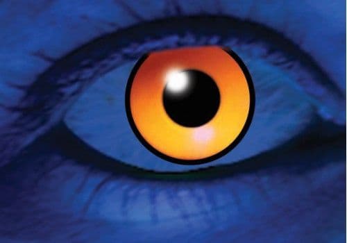 UV Orange Contacts - 90 Day