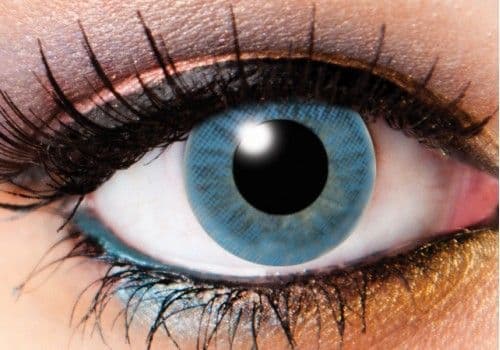 One Tone Sapphire Contacts - 90 Day