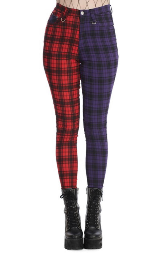 TARTAN BAILY TROUSERS