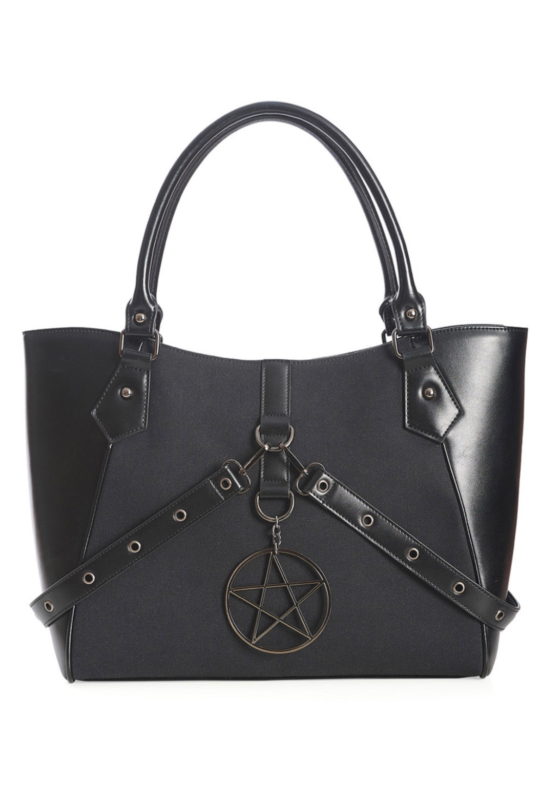IN OBLIVION WE TRUST TOTE BAG-black